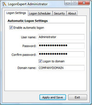 LogonExpert screenshot